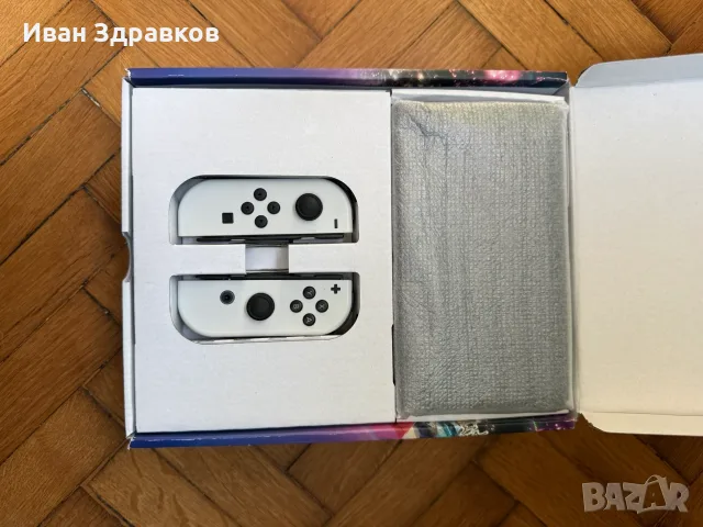 Nintendo Switch OLED с мод, 256Gb SD, пълен комплект, снимка 8 - Nintendo конзоли - 56162613
