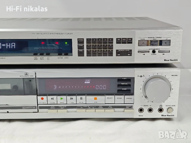 сет FM стерео радио тунер стерео касетъчен дек GRUNDIG T 7500 CF 7500, снимка 3 - Радиокасетофони, транзистори - 51049258