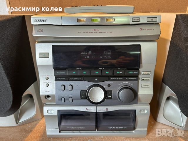  аудио система "SONY RX-55", снимка 5 - Аудиосистеми - 53709442