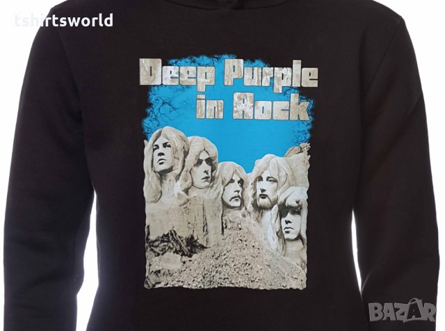 Нов детски суичър с трансферен печат на музикалната група Deep Purple (Дийп Пърпъл), снимка 5 - Детски анцузи и суичери - 34586355