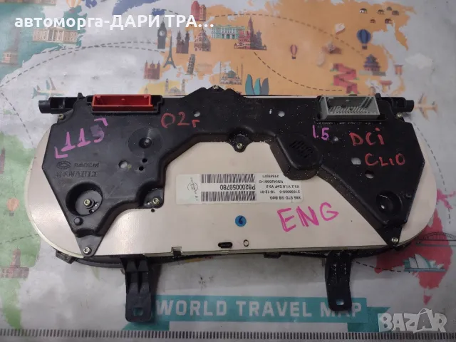 Табло уредно ( километраж)за Рено Клио 2 фейслифт 2001, снимка 2 - Части - 49760540
