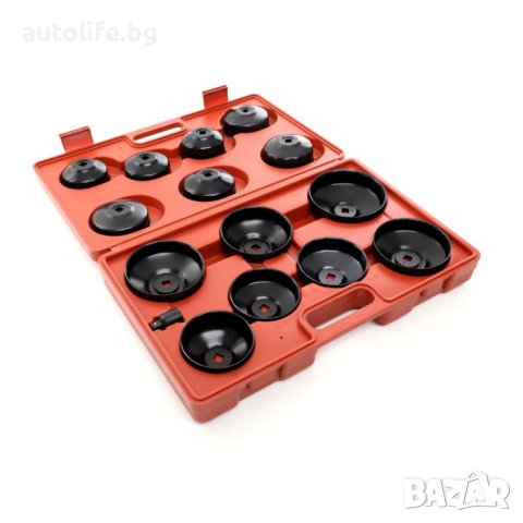 Комплект 15 части гнезда за смяна на маслен филтър