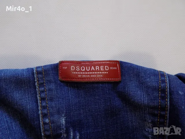 дънки dsquared2 панталон долнище оригинални мъжки размер 46/S, снимка 7 - Спортни дрехи, екипи - 48016758