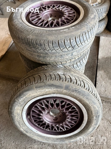дуралуминеви джанти 4х100 R15 с летни гуми