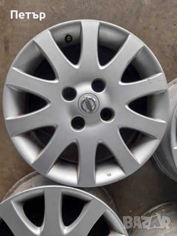 ОРИГИНАЛНИ АЛУМИНИЕВИ ДЖАНТИ ЗА НИСАН 4х114.3х66-16 цола, снимка 3 - Гуми и джанти - 40857368