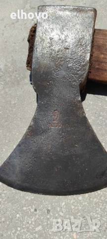 Стара брадва с дълга дръжка#37, снимка 4 - Антикварни и старинни предмети - 50518127