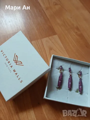  Позлатен сребърен комплект за специални поводи , снимка 2 - Колиета, медальони, синджири - 49826705