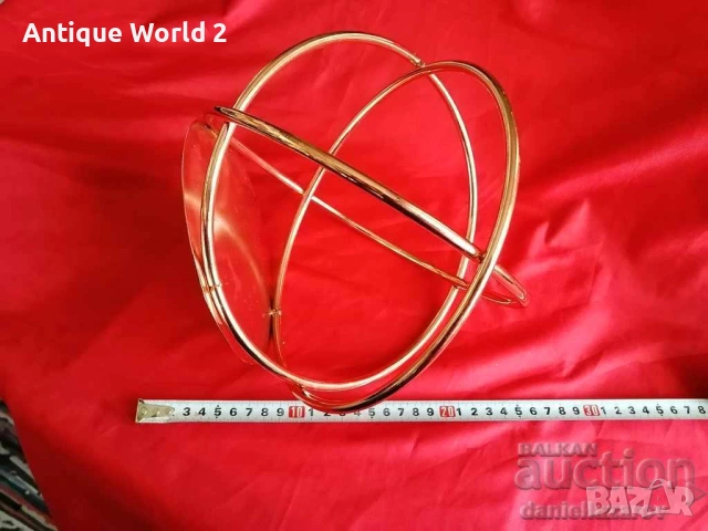 Красива Метална Пластика ,Статуетка , Декорация, снимка 5 - Антикварни и старинни предмети - 53274503