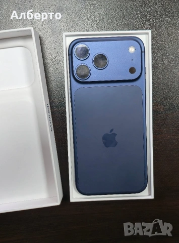 Iphone 17 Pro Max 256Gb Blue, снимка 2 - Apple iPhone - 53399696