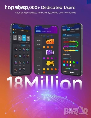 Govee 65,6 фута / 20 метра RGBIC LED ленти за спалня, интелигентни ленти, съвместими с Alexa, LED..., снимка 3 - Лед осветление - 51598048