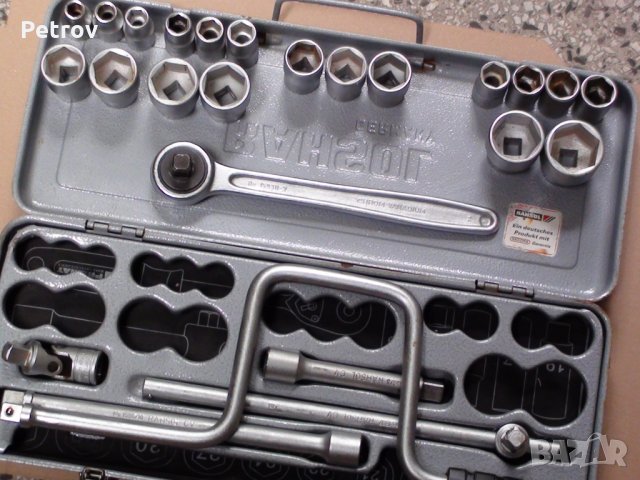 RAHSOL Germany - 1/2" PROFI Гедория !!! 100 % ORIGINAL RAHSOL Made in Germany !!! Вложки 10 - 32 mm , снимка 8 - Гедорета - 34112635