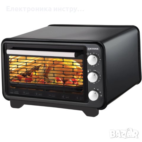 Електрическа фурна Ertone MN 9060 N, 1420 W, 36 л, снимка 2 - Печки, фурни - 42378900
