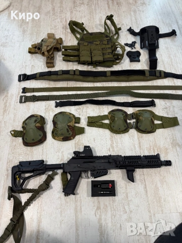Airsoft разчистване , E&L Ak 104 PMC - Platinum Edition , снимка 5 - Други спортове - 53060552