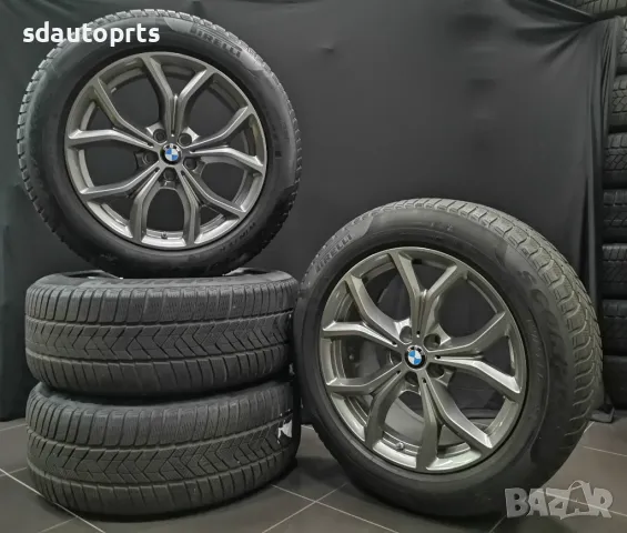 19” Зимен К-т BMW Джанти Style 735 Гуми Pirelli 2021 Датчици БМВ X5 G05 X6 G06