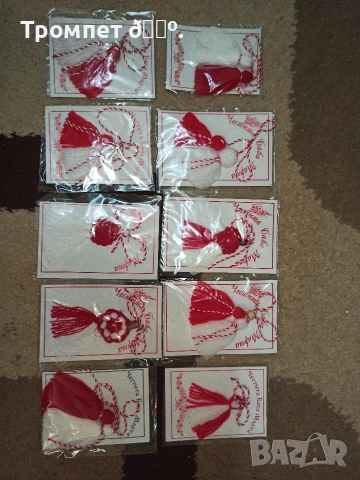 Продавам мартеници , снимка 5 - Български сувенири - 53649581