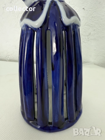 Порцеланова фигура на момиче / салфетник. №7589, снимка 4 - Колекции - 52318119