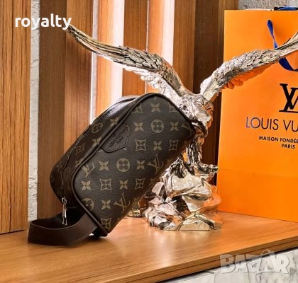 Louis Vuitton Кожена Мъжка Чанта 