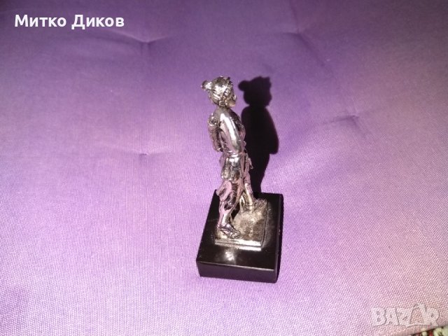 Артемис Диана Гръцко римска богиня метална фигура 200гр Н-100мм 50х25мм, снимка 5 - Антикварни и старинни предмети - 42272981