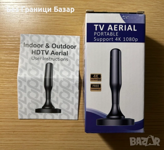 Нова Цифрова вътрешна антена за Smart TV Freeview, Full HD, нисък шум