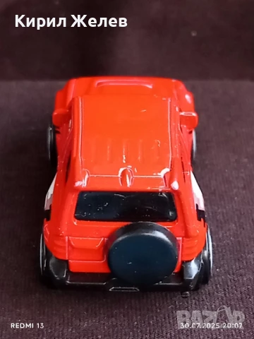 Метална количка ДЖИП Mitsubishi Pajero Made in Malaysia за КОЛЕКЦИЯ ДЕКОРАЦИЯ 18556, снимка 4 - Колекции - 51196388