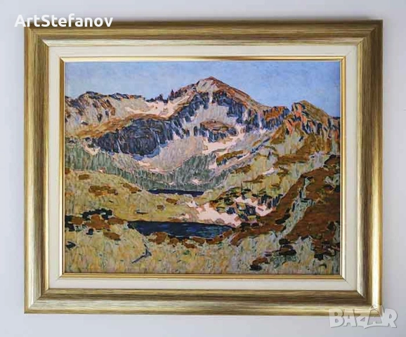 Христо Йончев, Крискарец, Мусала с езерата, Рила планина, картина