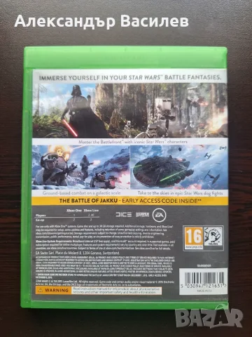 Star Wars Battlefront (Xbox One, Xbox X) в отлично състояние, снимка 2 - Игри за Xbox - 56297538