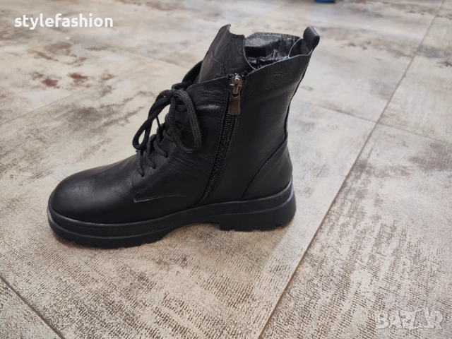 Доставка преди Коледа !Ежедневни боти от естествена кожа /05, снимка 3 - Дамски боти - 52850027