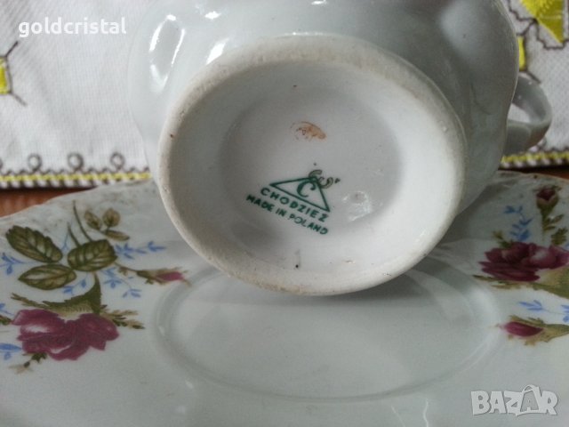 Сет за чай полски порцелан , снимка 2 - Антикварни и старинни предмети - 41086344