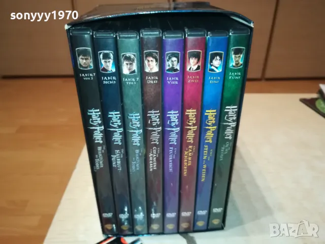 HARRY POTTER X16 DVD-ВНОС GERMANY 2402251909LNWC, снимка 2 - DVD филми - 49261182