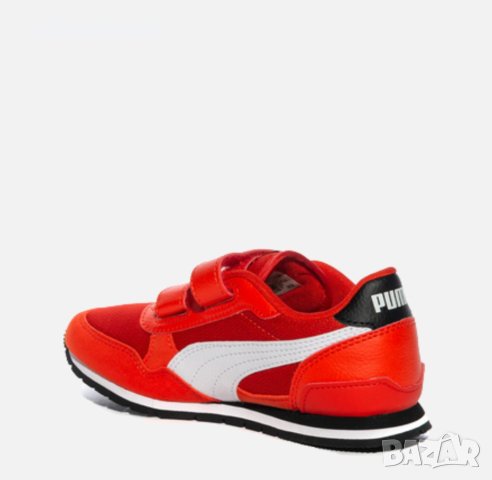 НАМАЛЕНИЕ!!! Детски - бебешки маратонки Puma St Runner V3 Mesh V Red/White 385512 17, снимка 4 - Бебешки обувки - 41544245