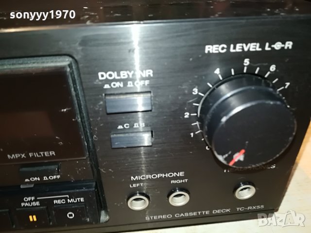 sony tc-rx55 hx-pro deck-внос germany 0703221047, снимка 10 - Декове - 36019649
