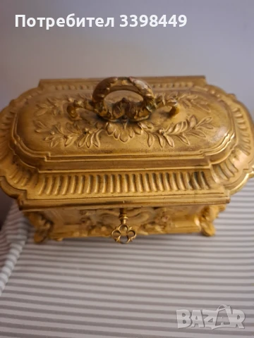 Винтидж кутия за бижута , снимка 6 - Други - 50541017