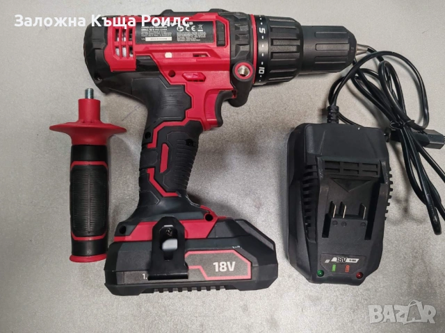 Ак. Ударен винтоверт Steinhaus PRO-CD18H + батерия PRO-BAT18+ и зарядно, снимка 2 - Винтоверти - 53567926