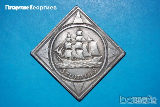 5 злоти Полша 1936, снимка 2 - Нумизматика и бонистика - 56194231