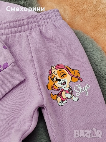 Детски ватирани комплекти със Скай от Пес Патрул за момиченца от 3г до 8г , снимка 4 - Детски комплекти - 52477997