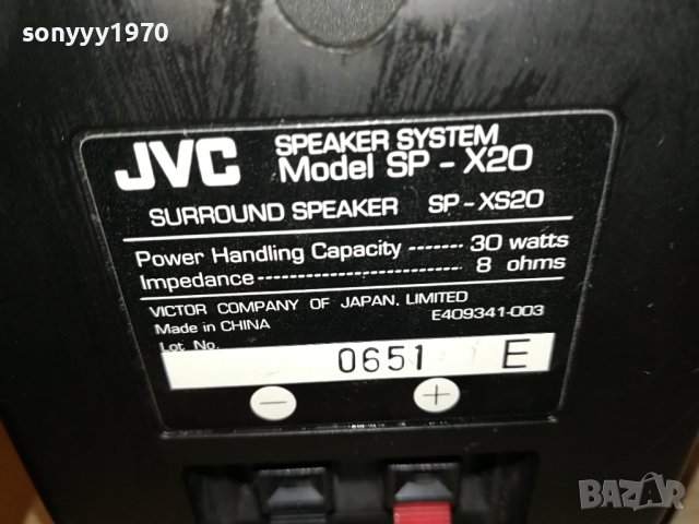 JVC-ЦЕНТЪР И 2 КОЛОНИ-ВНОС SWISS 2507231008, снимка 9 - Тонколони - 41650828