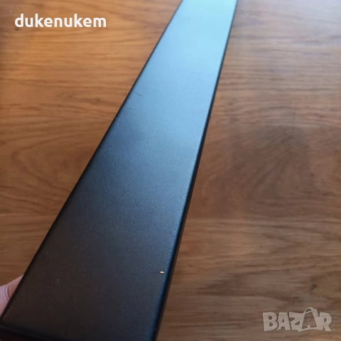 Магнитна лента за ножове 40 см, супер силен магнит, монтаж без пробиване, черен инокс, снимка 8 - Други - 52534692