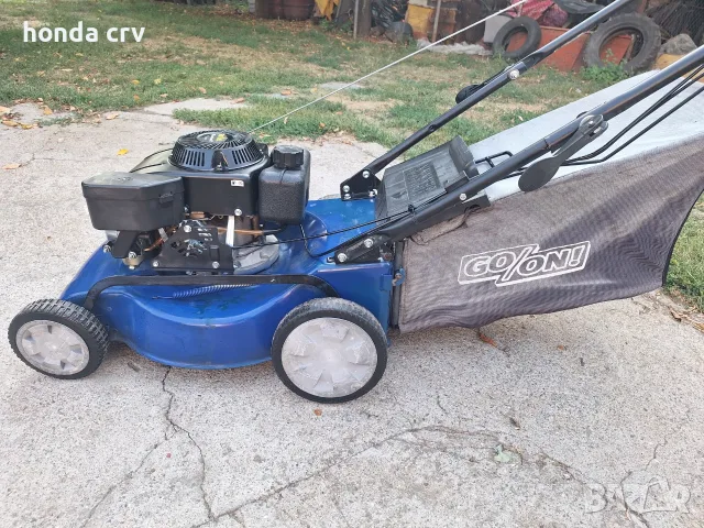 Косачка Einhell 5 к.с. моторна самоходна мулчираща с кош, снимка 12 - Градинска техника - 55675133