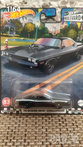 Hot Wheels '70 Dodge Hemi Challenger, снимка 1 - Колекции - 44149563