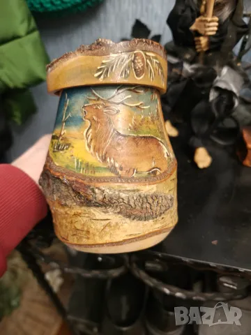 Дървена ръчно изработена кана разпродажба , снимка 7 - Декорация за дома - 48057416