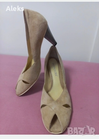 Нови италиански обувки от естествена кожа, снимка 5 - Дамски елегантни обувки - 53725645