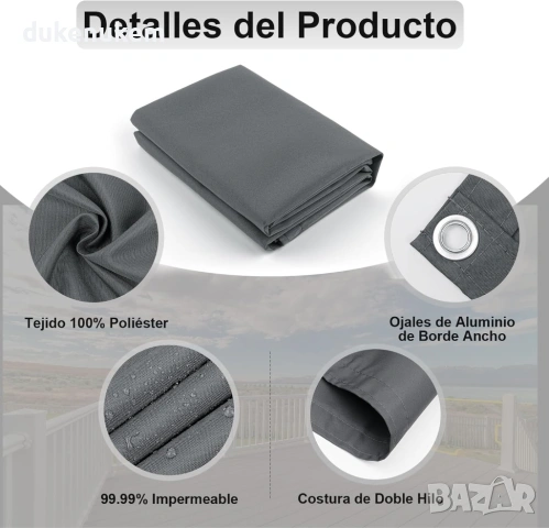 Балконска преграда/параван за 80x1000 см – водоустойчива, снимка 3 - Други стоки за дома - 53084261