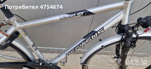 Алуминиев велосипед Pegasus колело 28", снимка 4 - Велосипеди - 53768142