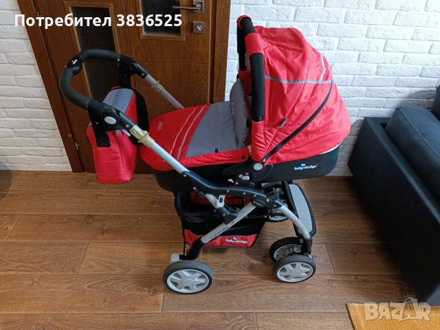 Детска количка 3 в 1 spint+baby design , снимка 10 - Детски колички - 42130863