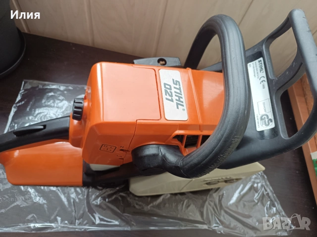 Бензинова резачка Щил 021, снимка 8 - Градинска техника - 53612354