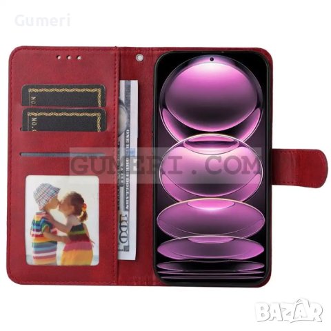 Тефтер "Wallet" за Xiaomi Redmi Note 12 Pro, снимка 6 - Калъфи, кейсове - 40808207