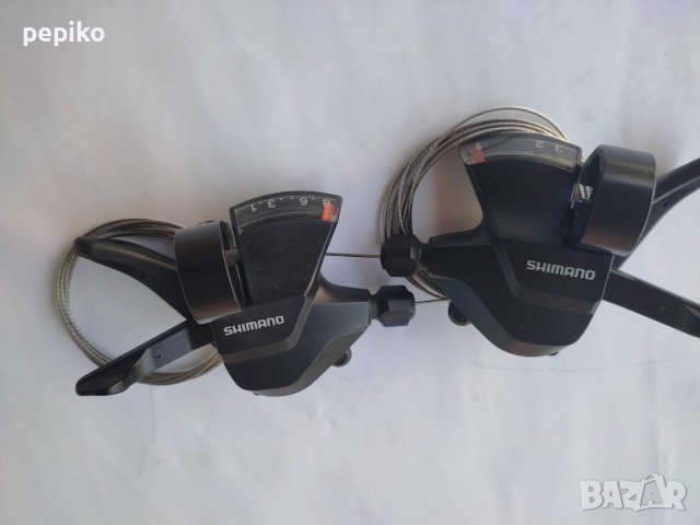 Продавам колела внос от Германия НОВИ палцови команди SHIMANO SL-M315 8 SPEED, снимка 10 - Части за велосипеди - 41658353