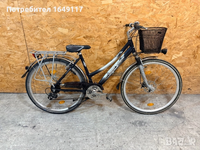 28цола Active Trekking алуминиев дамски градски велосипед колело[24ck-Shimano]