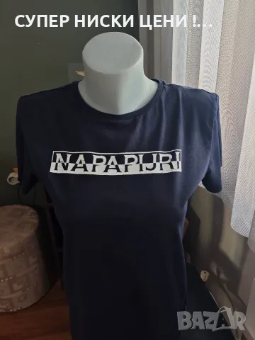 Дамска тениска Napapijri, снимка 3 - Тениски - 56059420