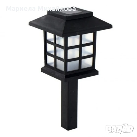 Комплект от 6 броя соларни LED лампи за двор и градина, снимка 7 - Соларни лампи - 47809935